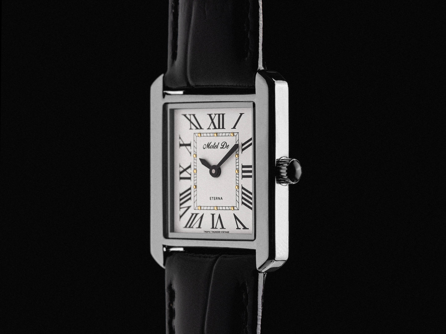 Motel De Eterna Watch Silver - Ready Stock