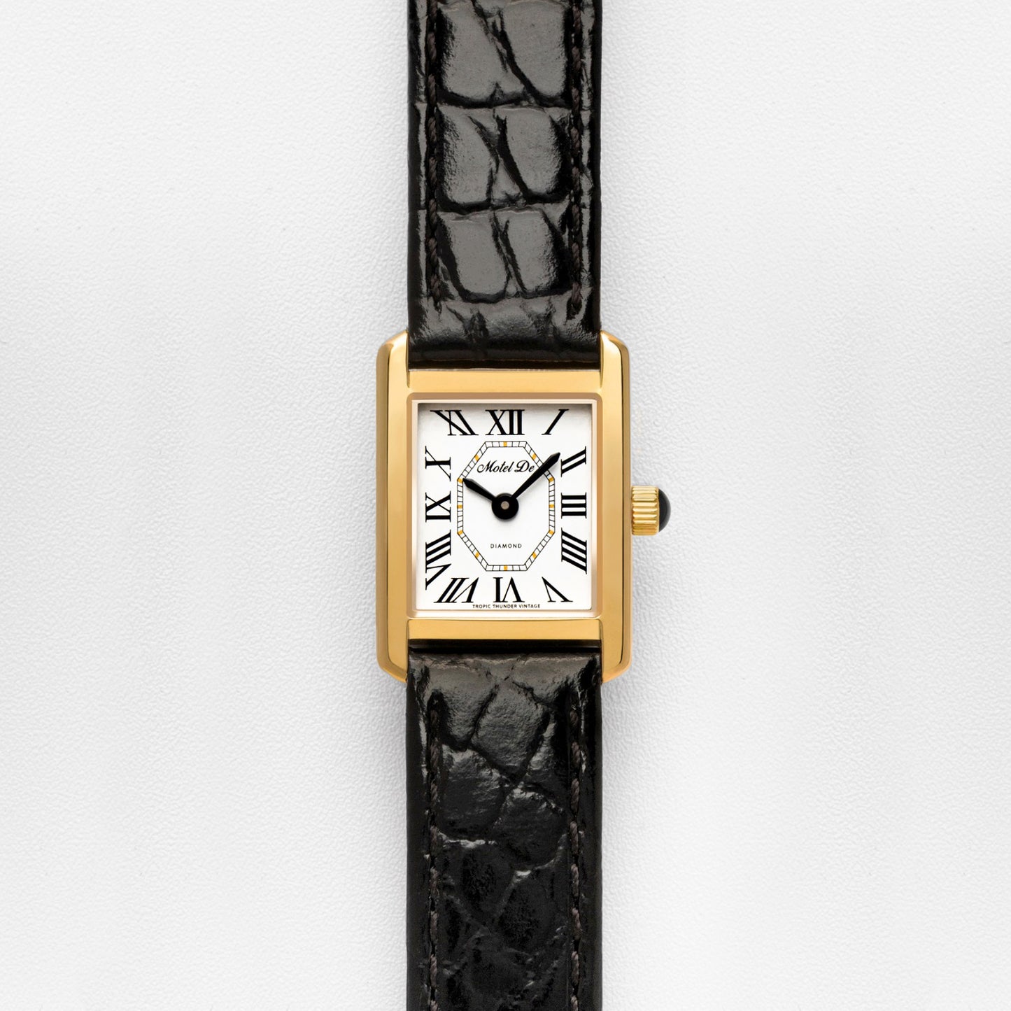 Motel De Atomique Diamond Eterna Watch Gold